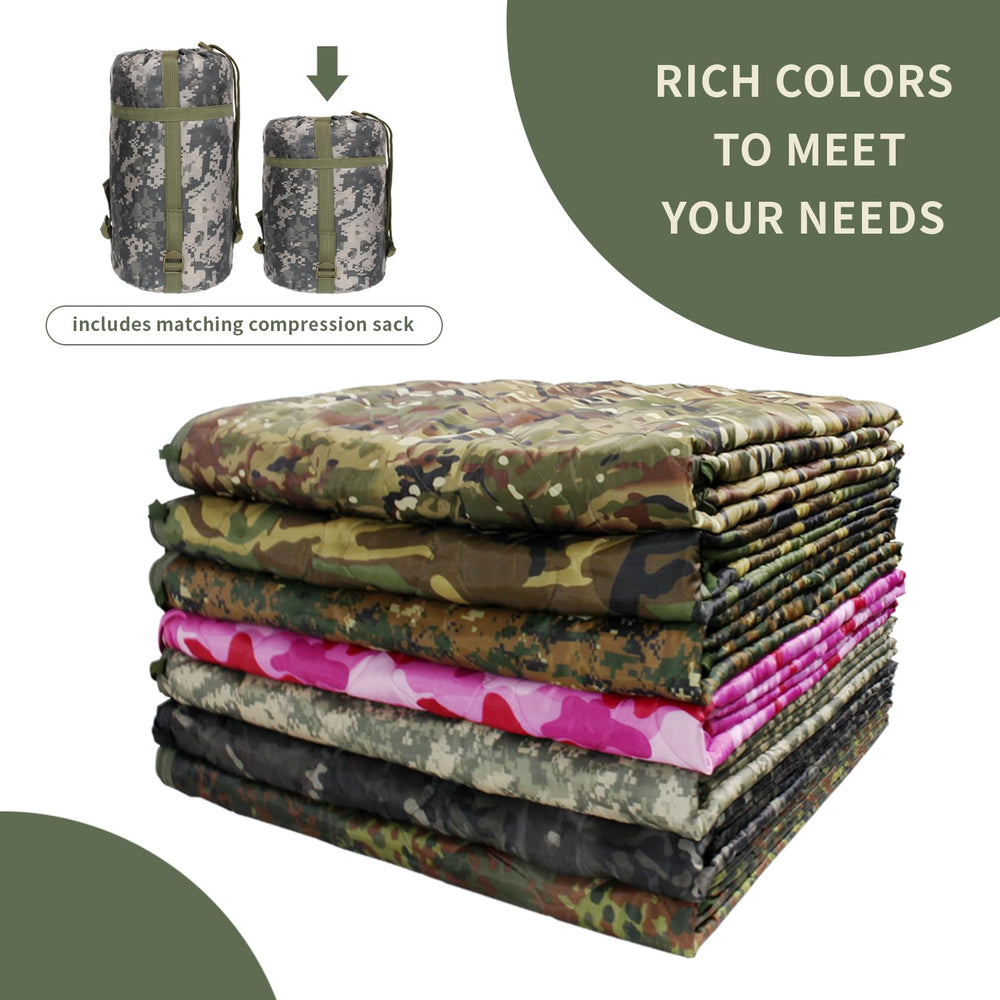 GRVCN compression stuff sack showing ultra-compact packing for backpack-ready gear.