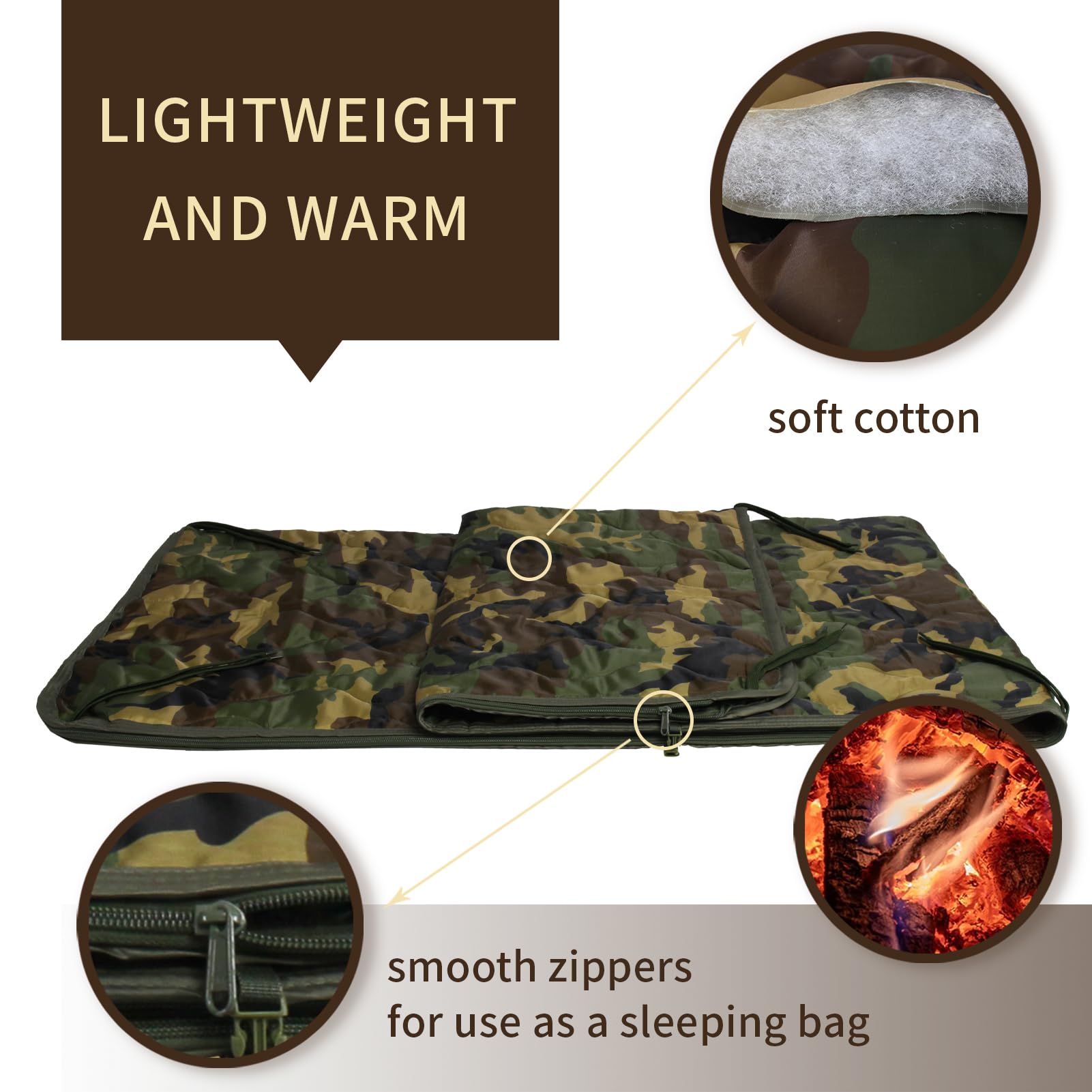 GRVCN poncho-liner-thermal-warmth shows versatile warmth in cold evenings.
