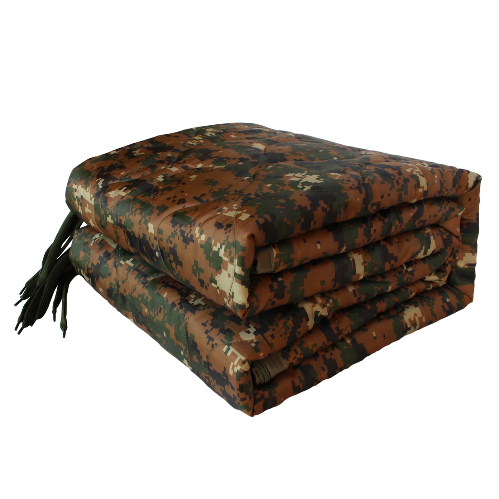GRVCN thermal insulated blanket versatile for camping, hiking, or improvised shelter.