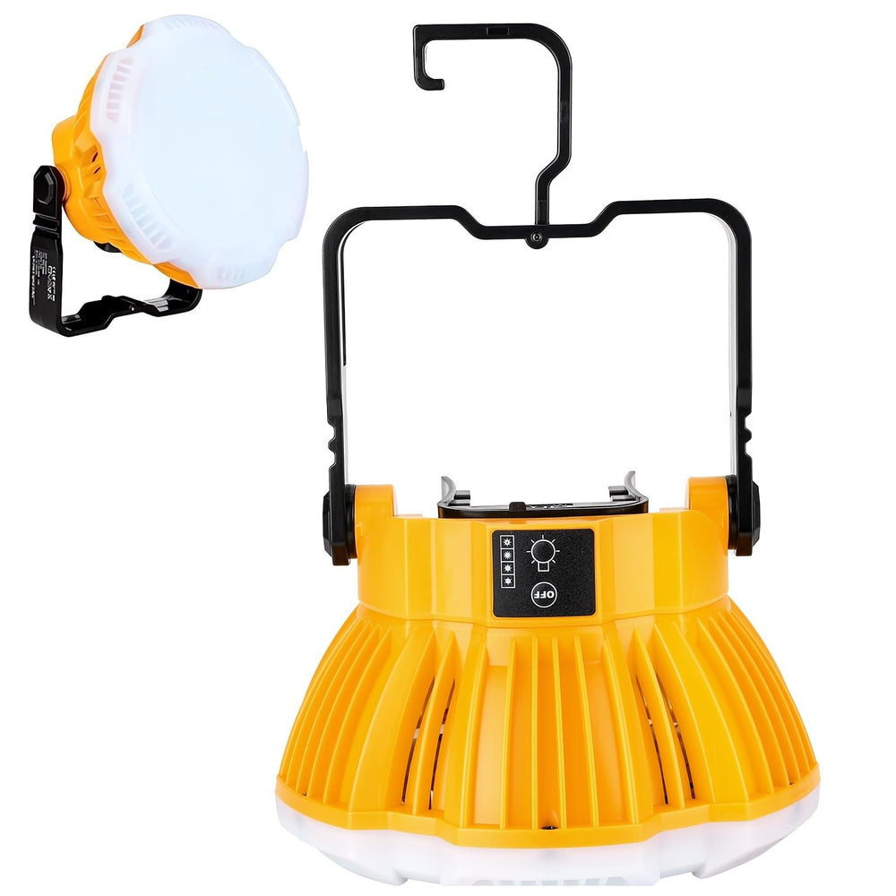 GRVODFRTA 2400LM LED camping lantern beam for tents and campsites.