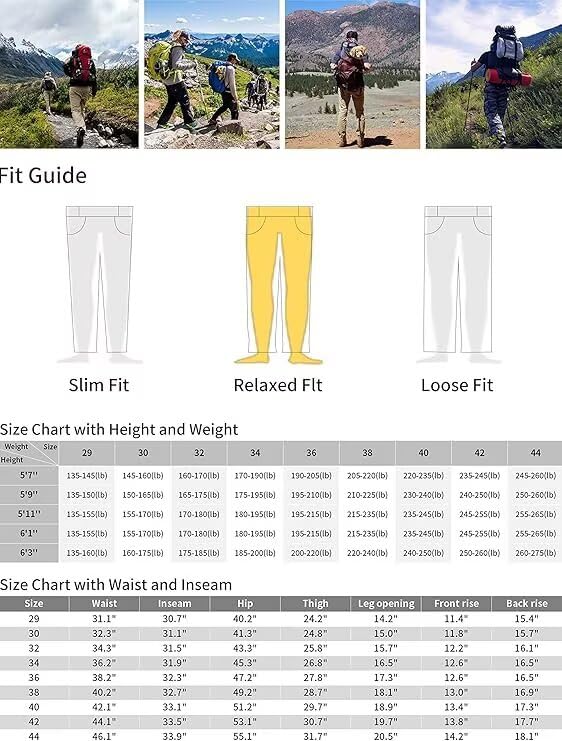 GSGGIG men's cargo pants machine washable fabric simplifies cleanup after outdoor adventures.