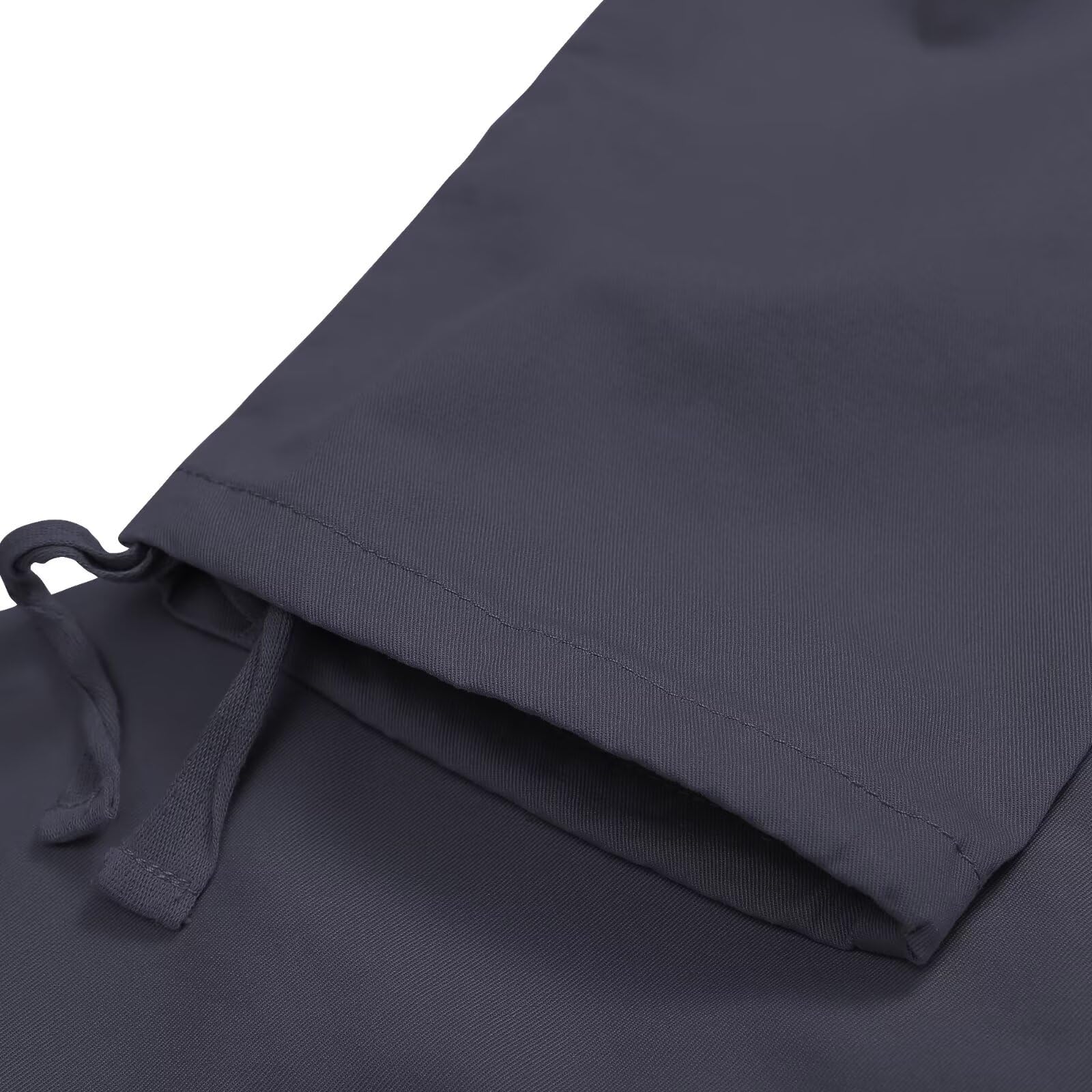 GSGGIG cargo pants with drawstring hem to adjust over boots for hiking comfort.