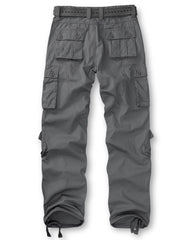 GSGGIG cargo pants front pockets shown for quick-access items during outdoor activities.