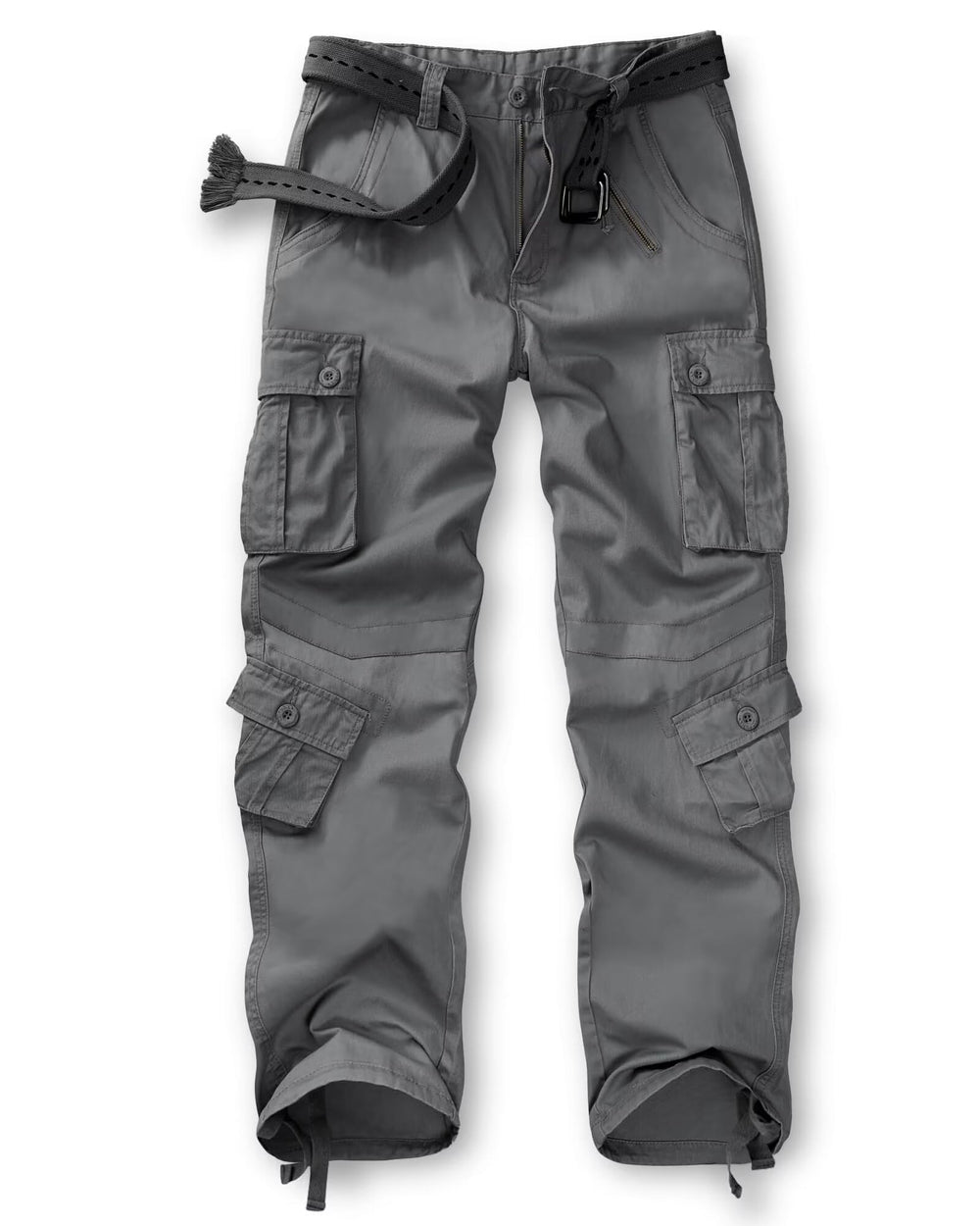 GSGGIG Women's cargo pants with zippered pocket for secure card storage during travel.