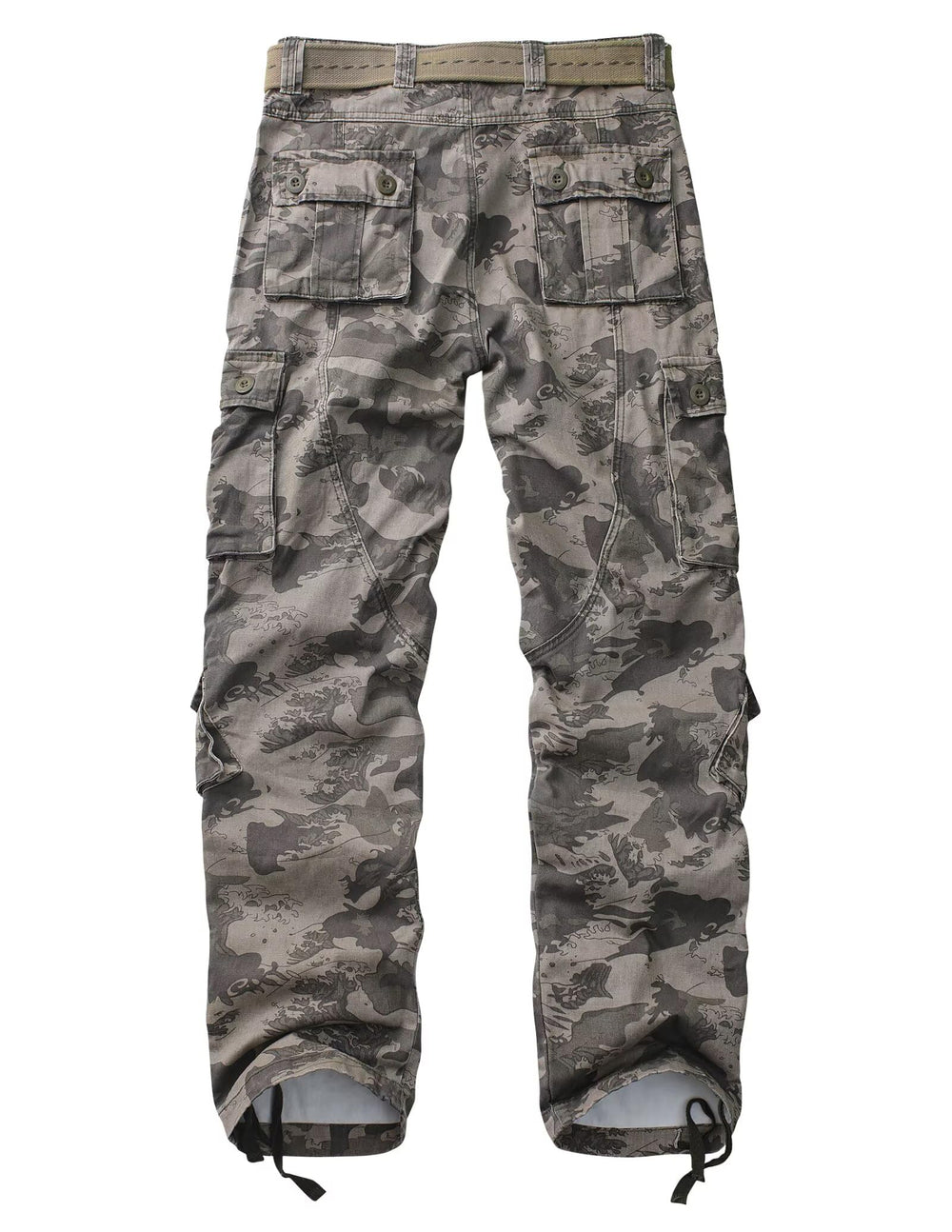 GSGGIG Womens Cargo Pants side pocket highlights 9-pocket design for essentials and tools