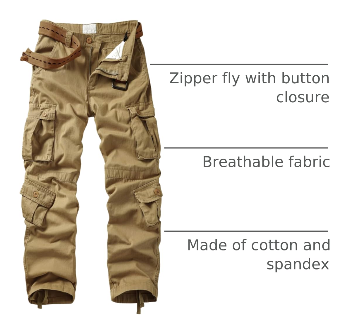 GSGGIG women's cargo pants ripstop fabric detail showing durability in rugged conditions