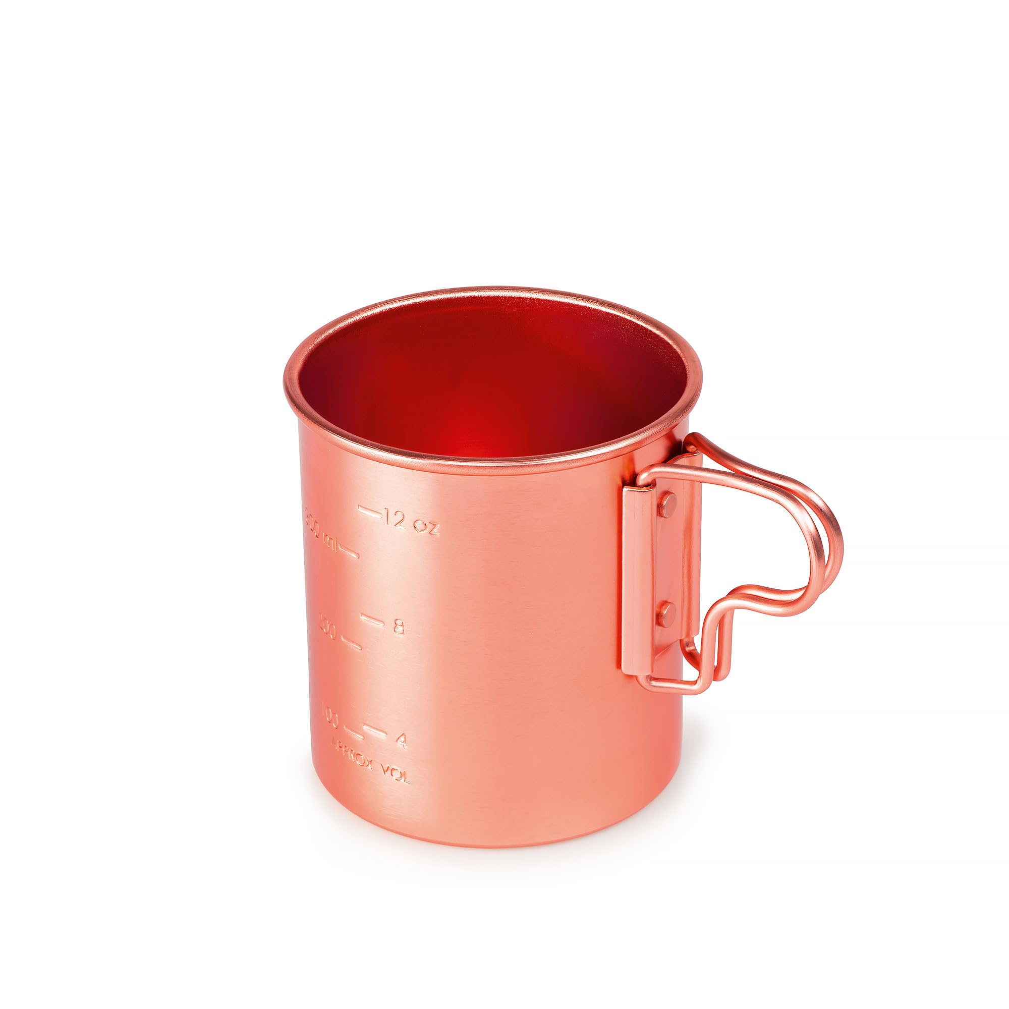 GSI Outdoors Bugaboo Cup with folding handles, ideal for camping and lightweight travel.