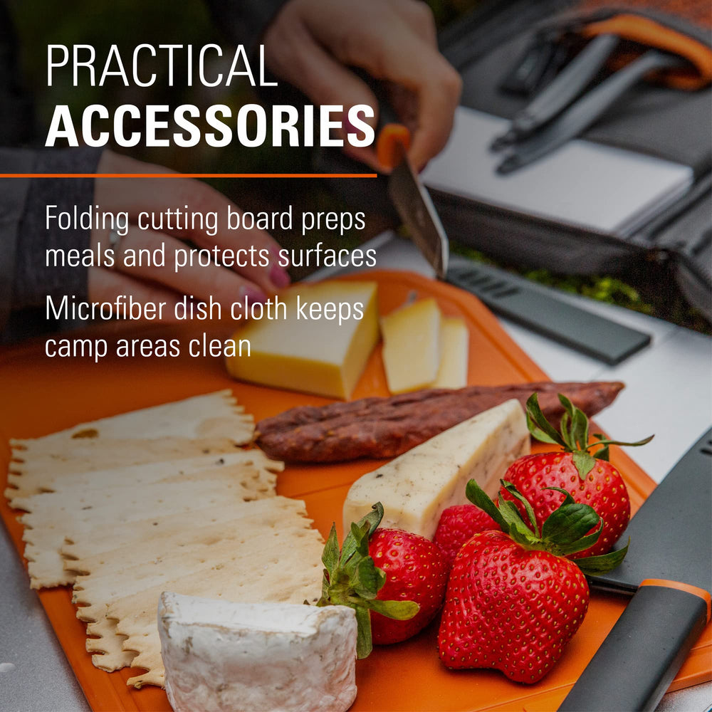 GSI Outdoors folding cutting board for portable food prep