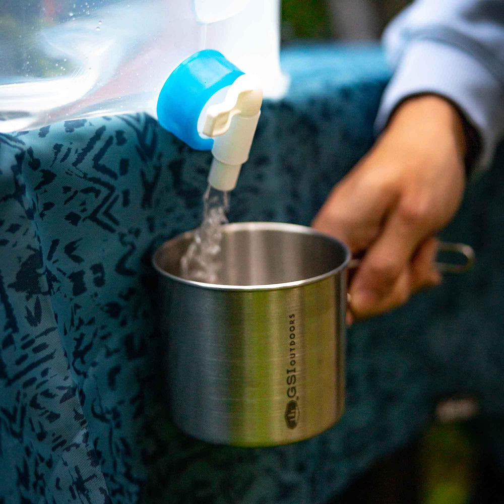GSI Outdoors Glacier Stainless Cup includes a lifetime warranty for original owners.