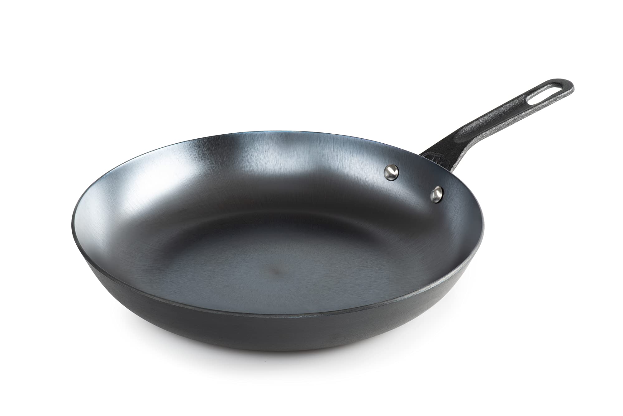 GSI Outdoors Guidecast 12-Inch Frying Pan on campfire for quick outdoor meals