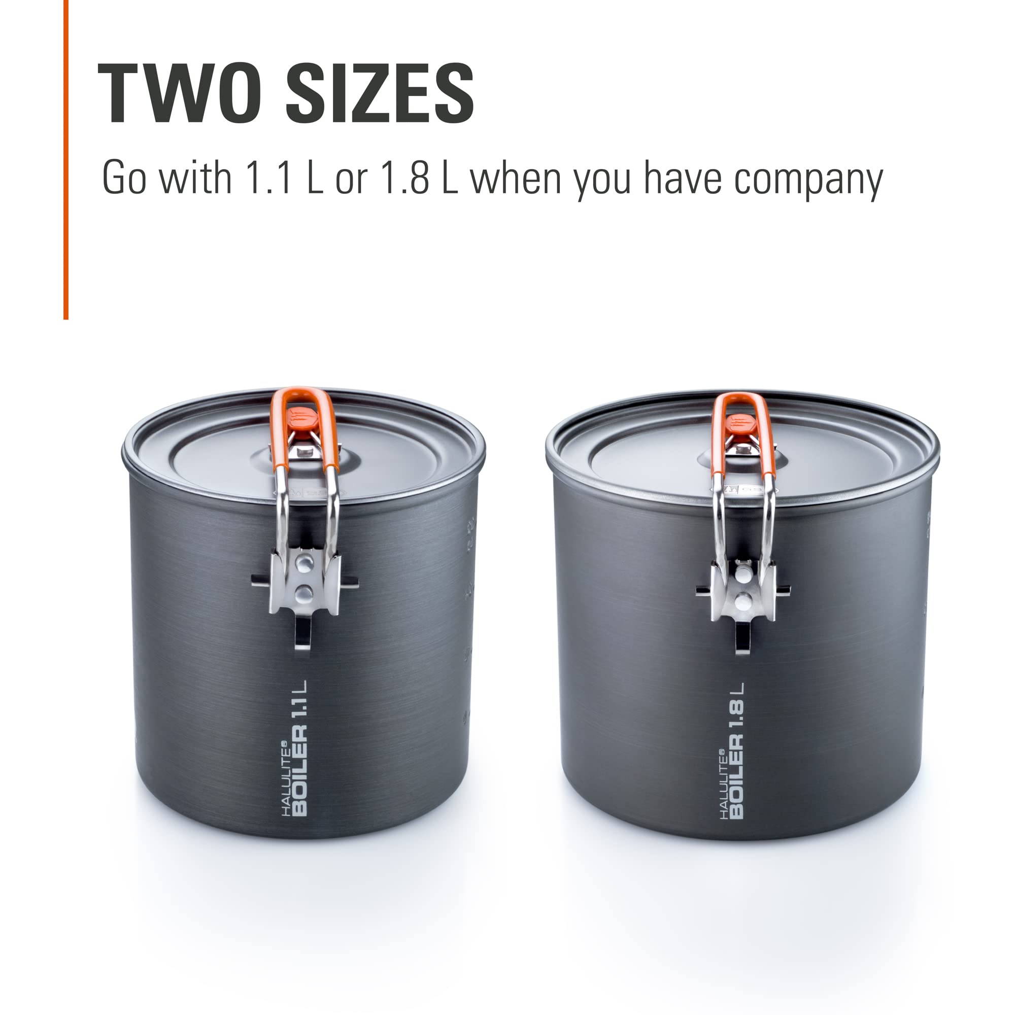 GSI Outdoors Halulite Boiler compact-pack demonstration showing space savings.