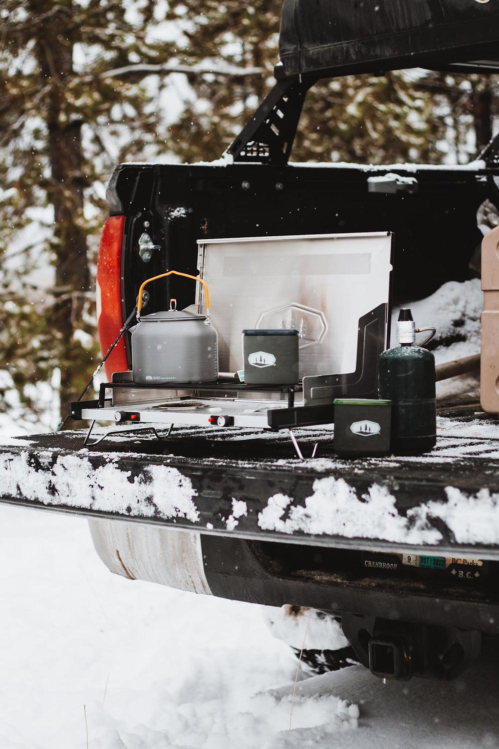 GSI Halulite Tea Kettle 1.8L capacity ready for fast campground boils.