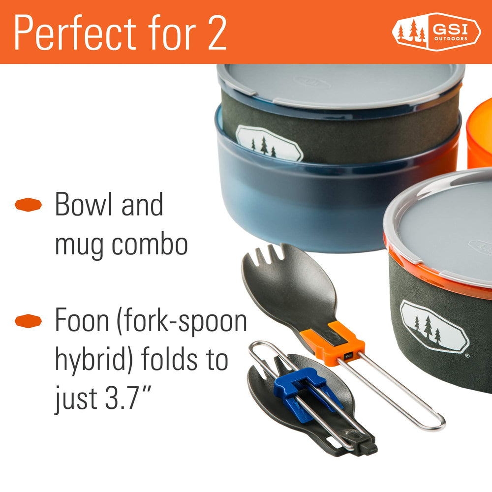GSI Outdoors Pinnacle Dualist II insulated bowl keeps meals warm