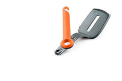 GSI Outdoors Pivot Spatula heat-resistant tip protects pans during frying
