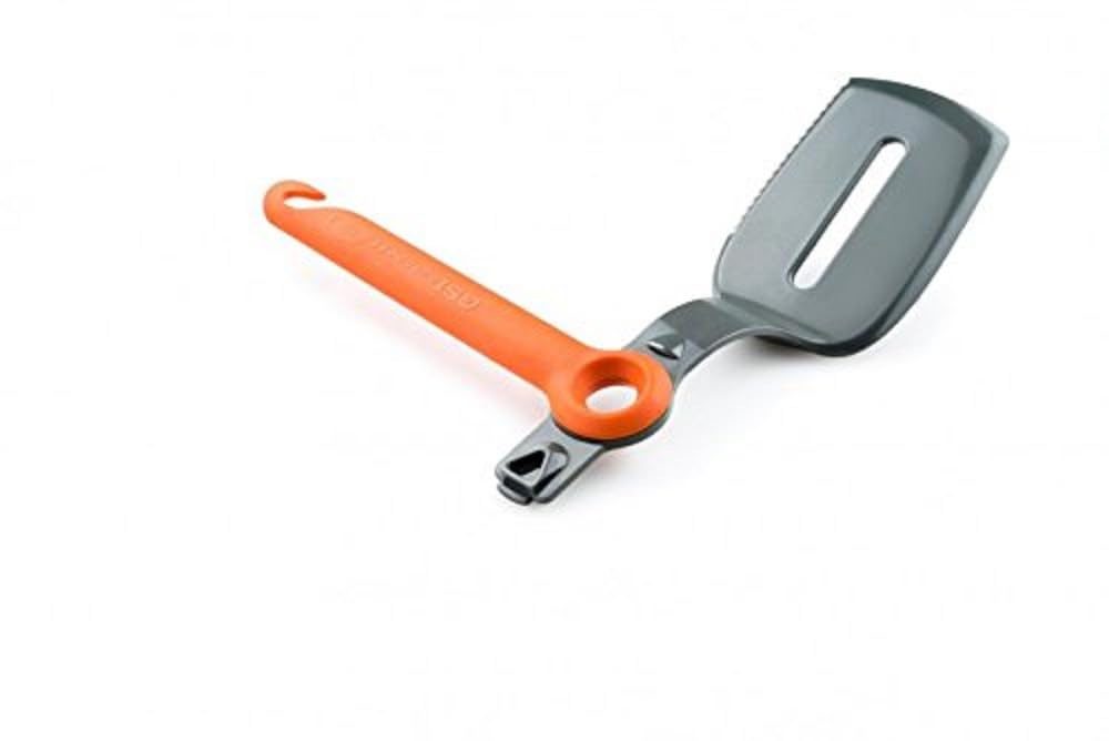 GSI Outdoors Pivot Spatula featuring serrated edge for quick portioning