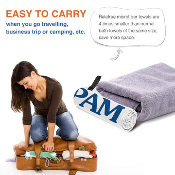 Gsineid Spam Quick Dry Towel ultra absorbent microfiber