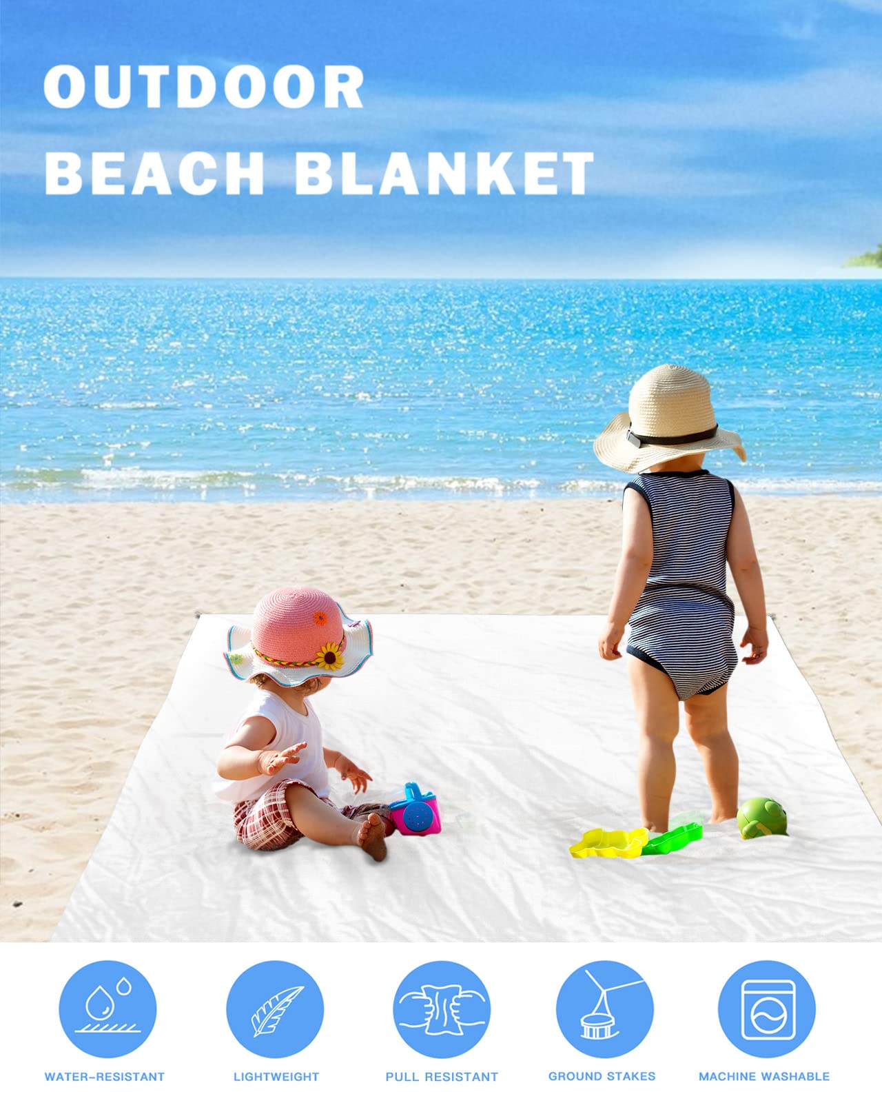 Gsypo portable mat folds compactly for travel