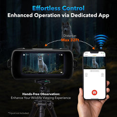 GTHUNDER 984ft night vision range supports long-range surveillance in low light