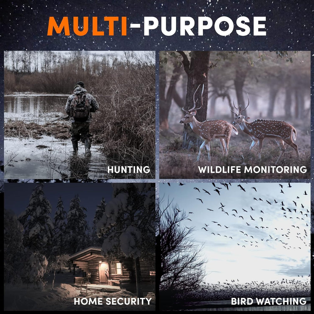 GTHUNDER NVG IP54 military-grade durability in extreme temperatures