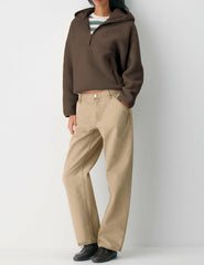 GTLIAE hoodie closeup highlights soft fleece texture for comfortable layering