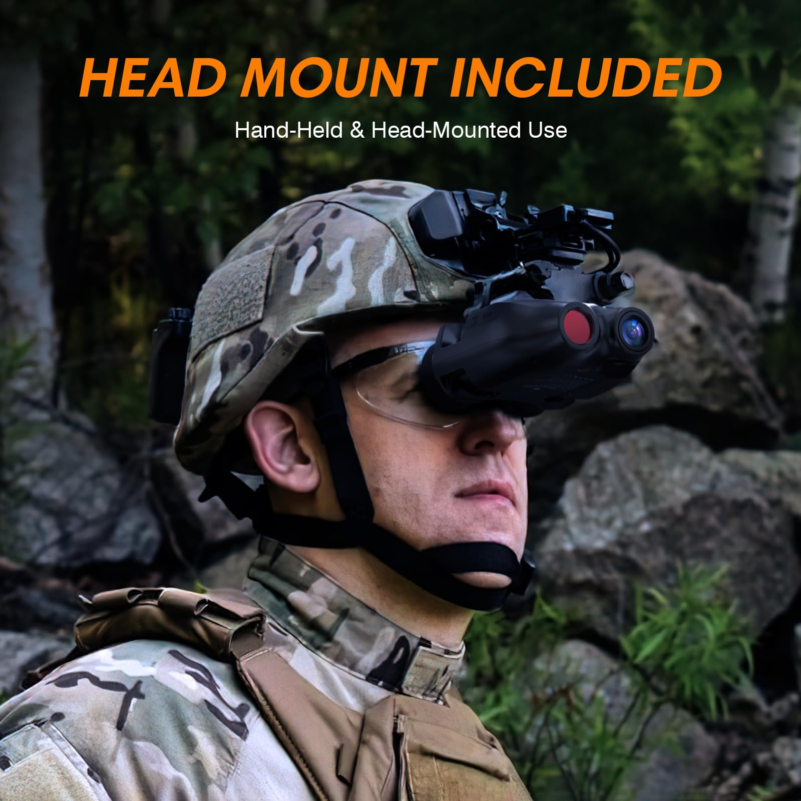 GTMEDIA night vision goggles with 5X digital zoom for crisp night viewing