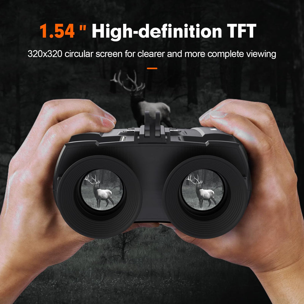 GTMEDIA night vision goggles 5x zoom brings distant subjects into view