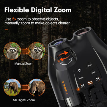 GTMEDIA night vision goggles 2000mAh battery supports long outdoor sessions