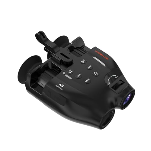 GTMEDIA night vision goggles helmet mount setup for secure, elevated viewing