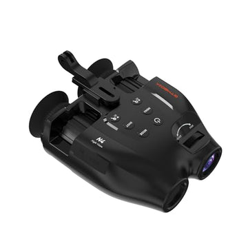 GTMEDIA night vision goggles helmet mount setup for secure, elevated viewing