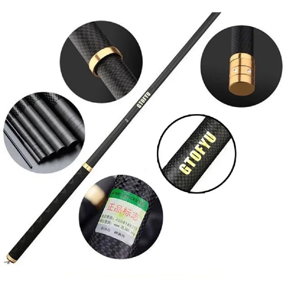 GTOFYU 34T carbon fiber construction provides rigidity without bulk.