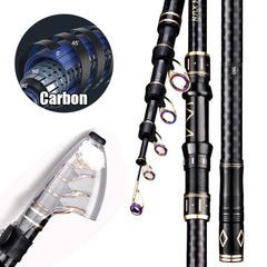 GTOFYU carbon fiber material enhances durability and sensitivity.