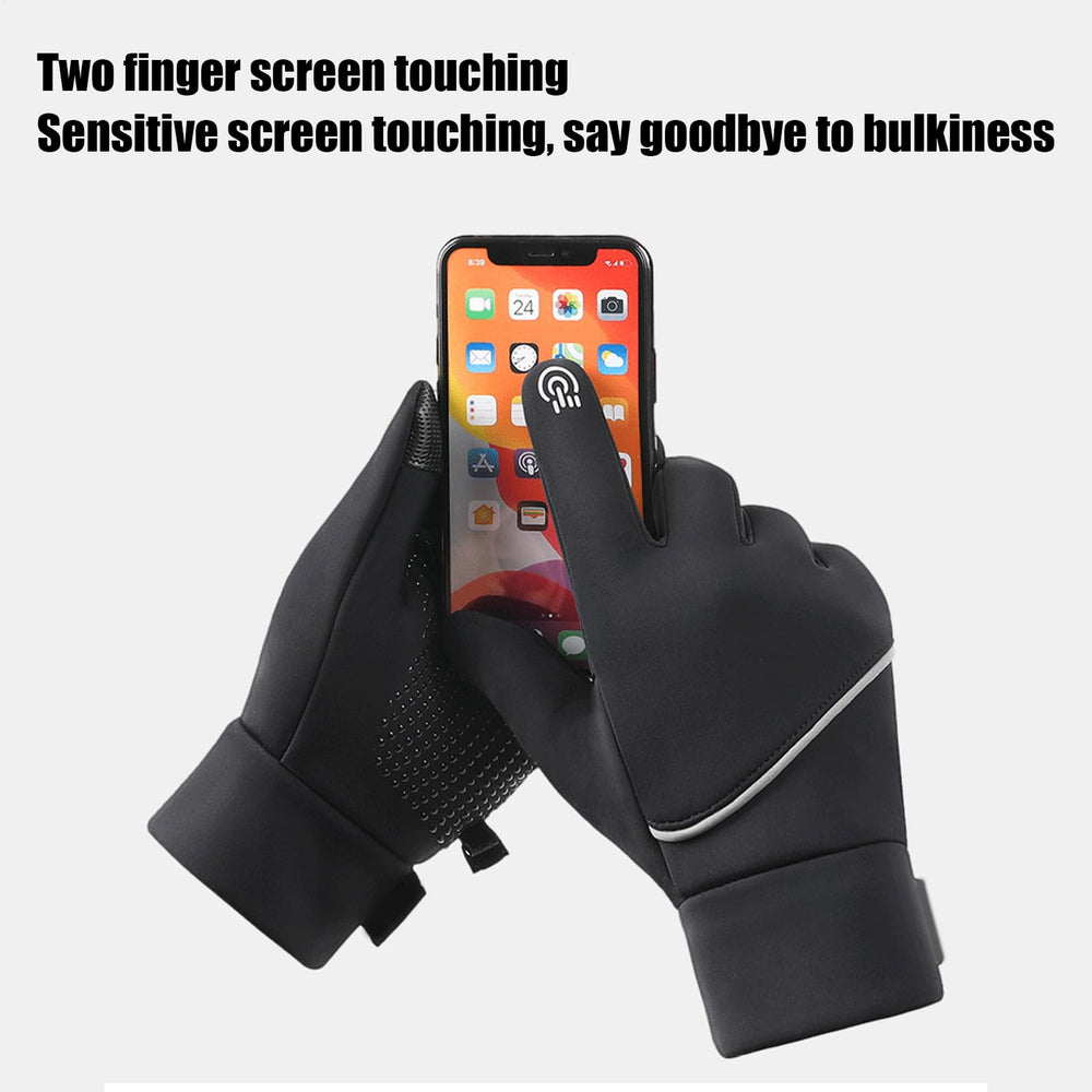 GUANGLU heated gloves waterproof windproof outer blocks cold air for protection.