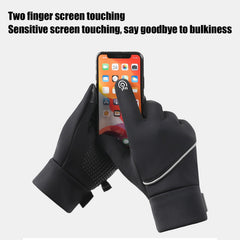 GUANGLU heated gloves waterproof windproof outer blocks cold air for protection.