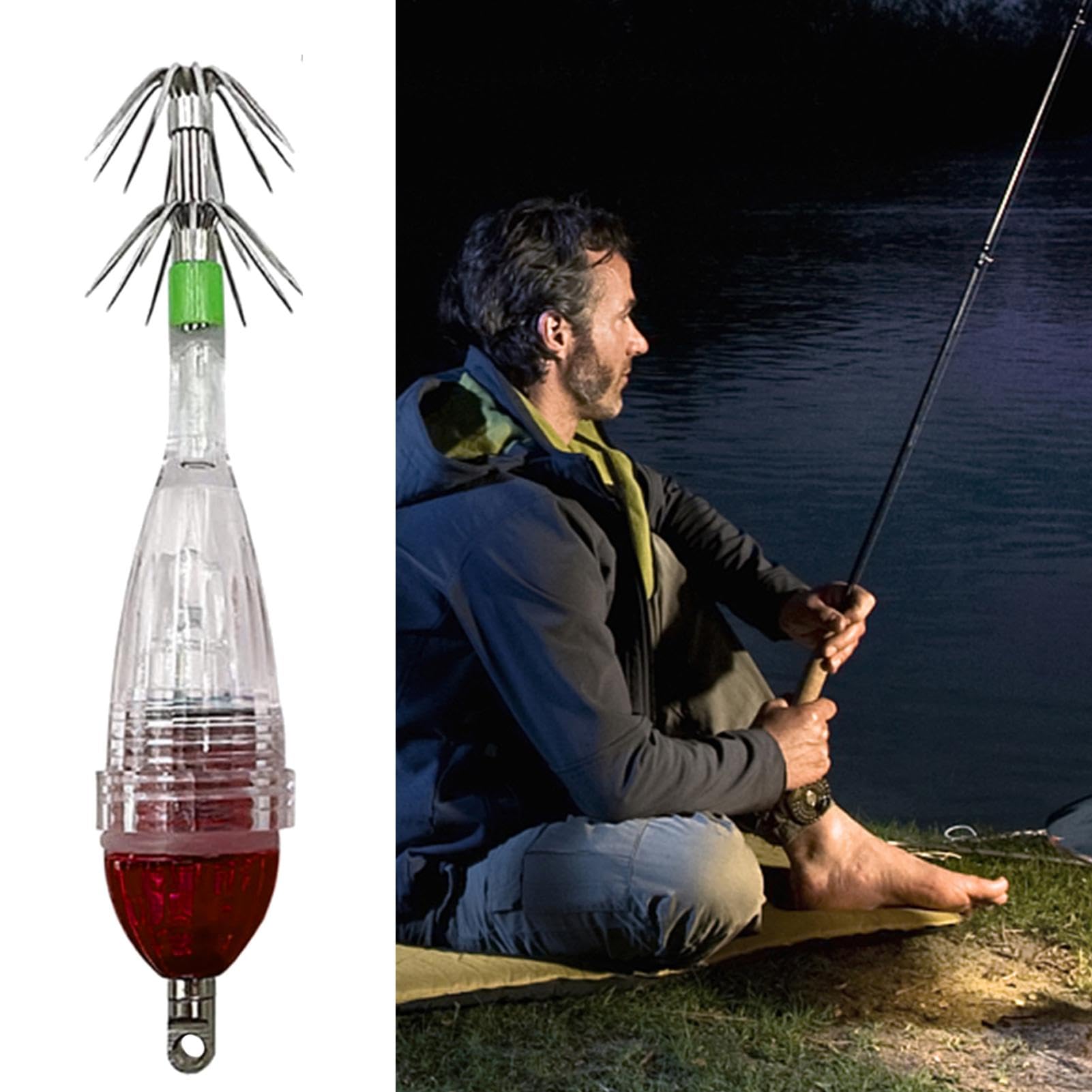 GUANGLU Luminouse squid jig hook assists ocean researchers during underwater observation
