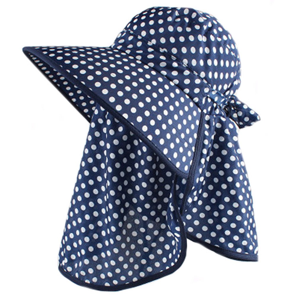 Guerbrilla women wide brim sun hat on the beach offering stylish shade and UPF protection
