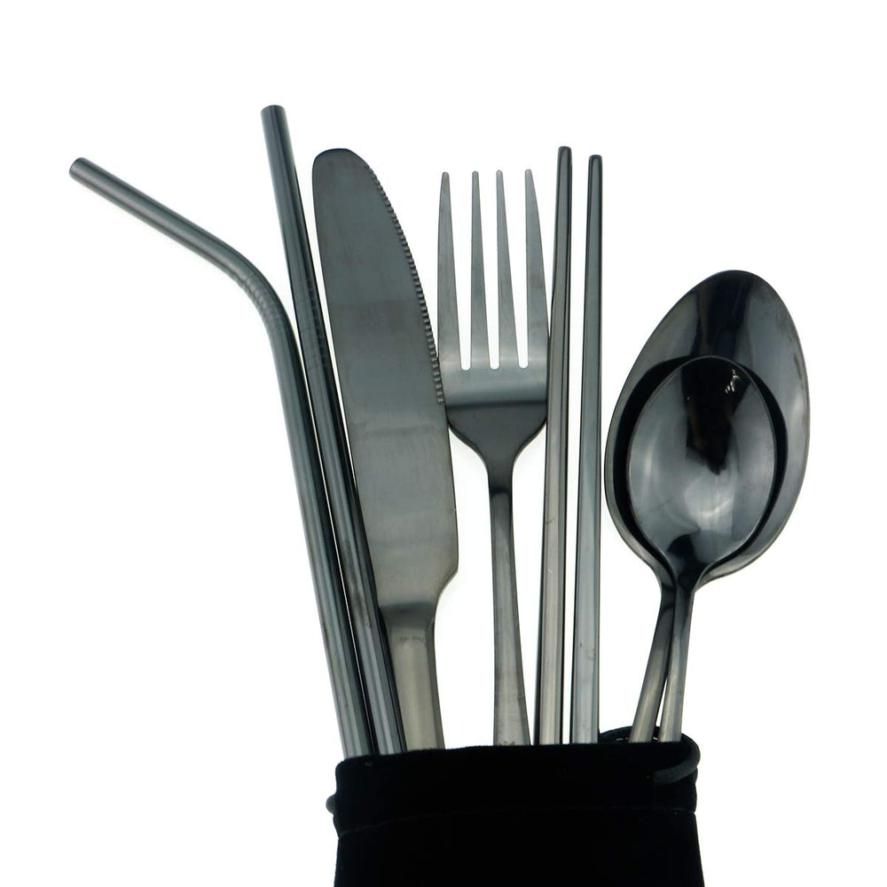 Gugrida spoon with ergonomic grip for everyday dining on the go.