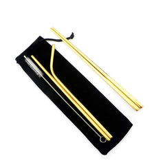 Gugrida gold chopsticks set for easy multi-use dining on trips.