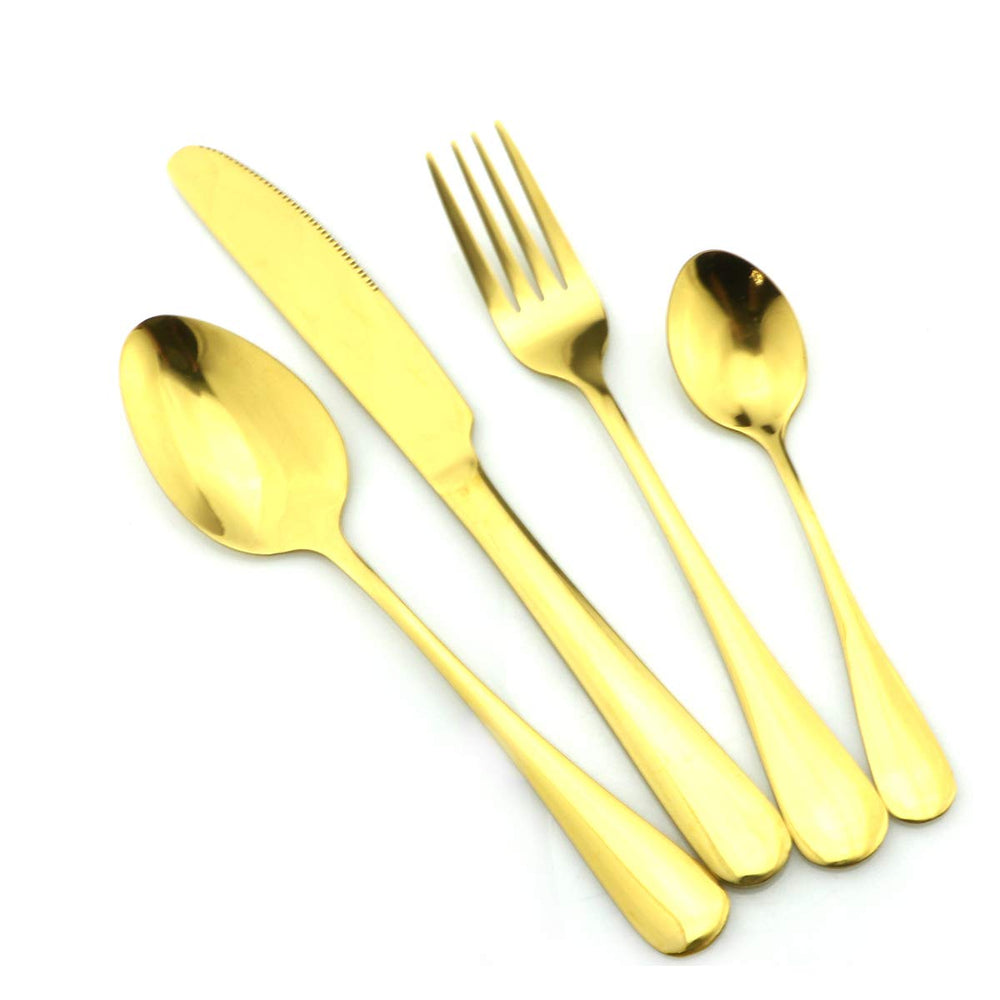 Gugrida Gold cleaning brush for effortless cleaning after meals.
