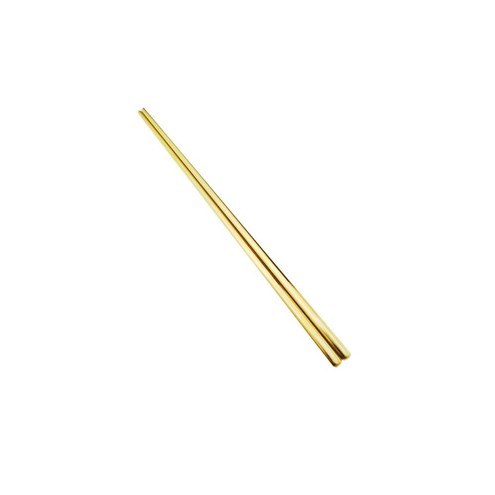 Gugrida Gold straight straw for cold beverages.