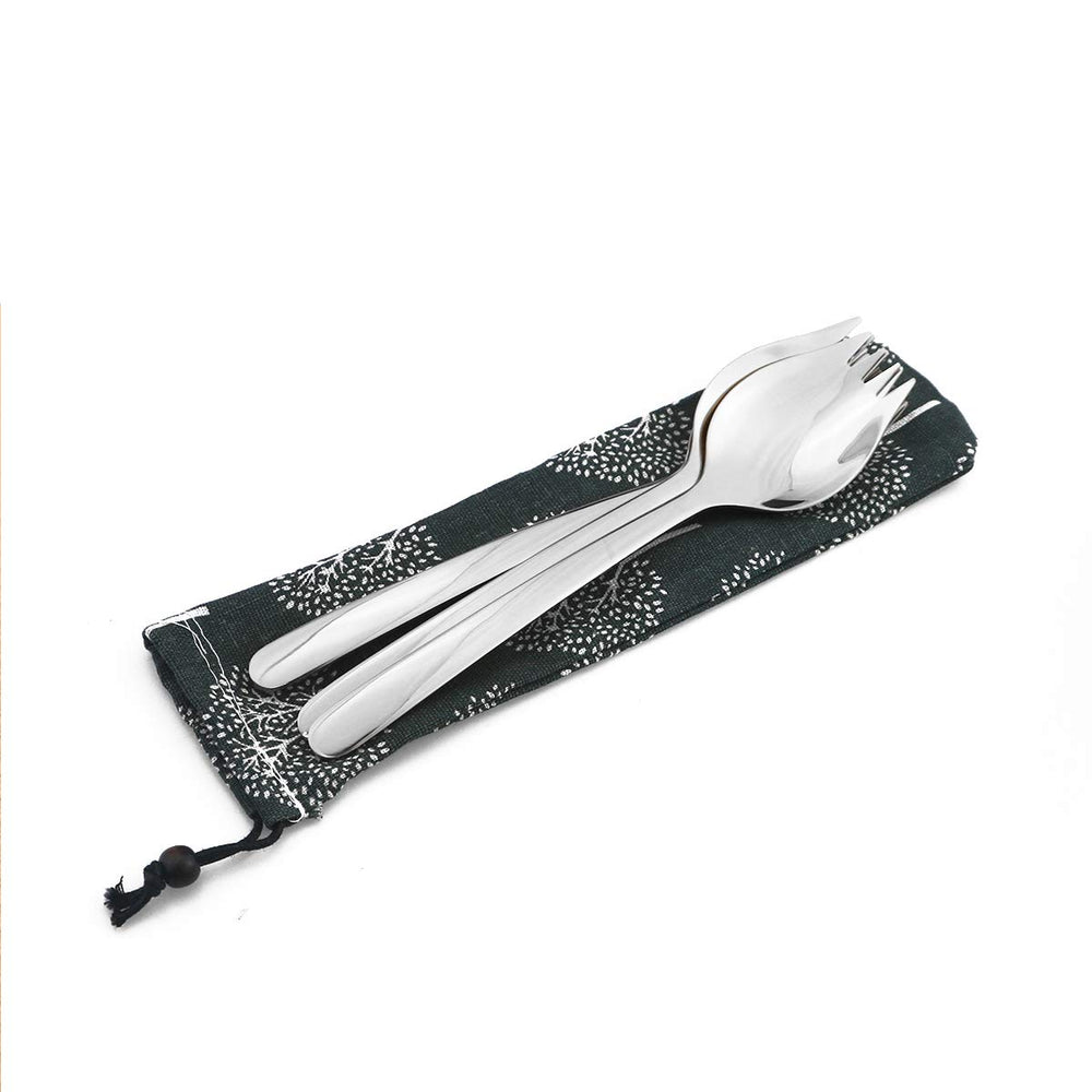 Gugrida dishwasher-safe flatware for quick cleanup after meals.
