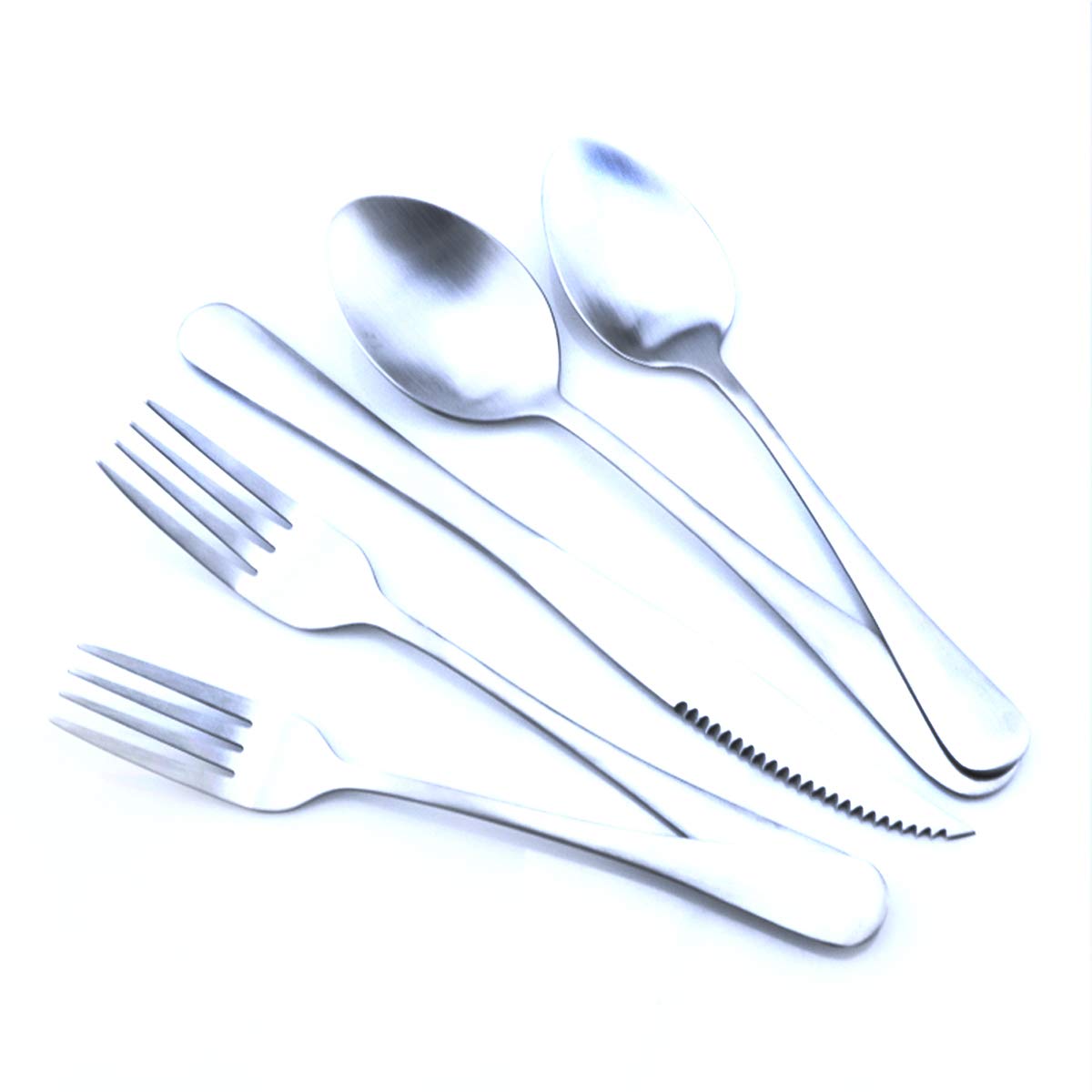 Gugrida silverware with case, travel-friendly dining solution for lunches.