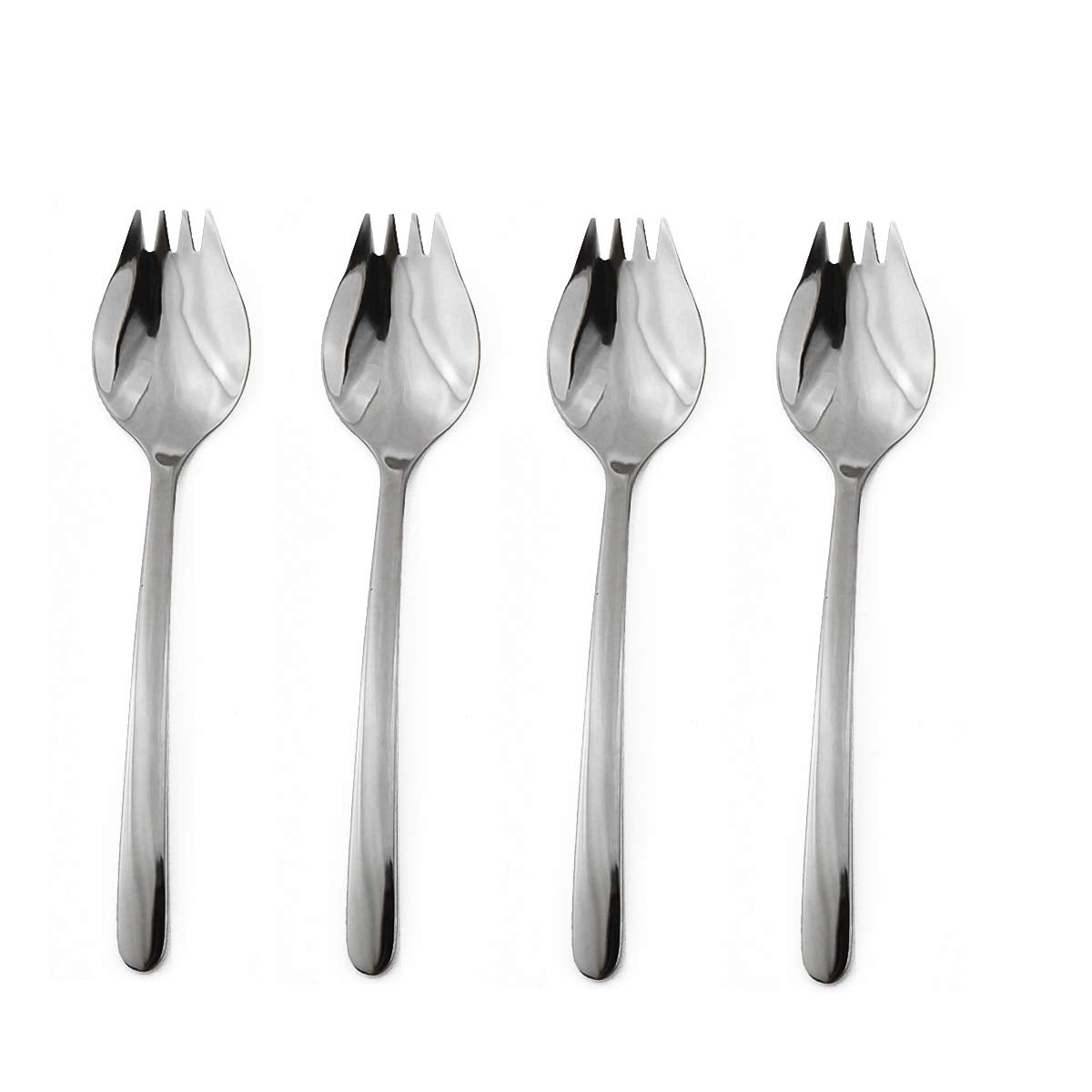Gugrida complete spoon and fork set for noodles, salad, and desserts.
