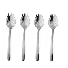 Gugrida complete spoon and fork set for noodles, salad, and desserts.