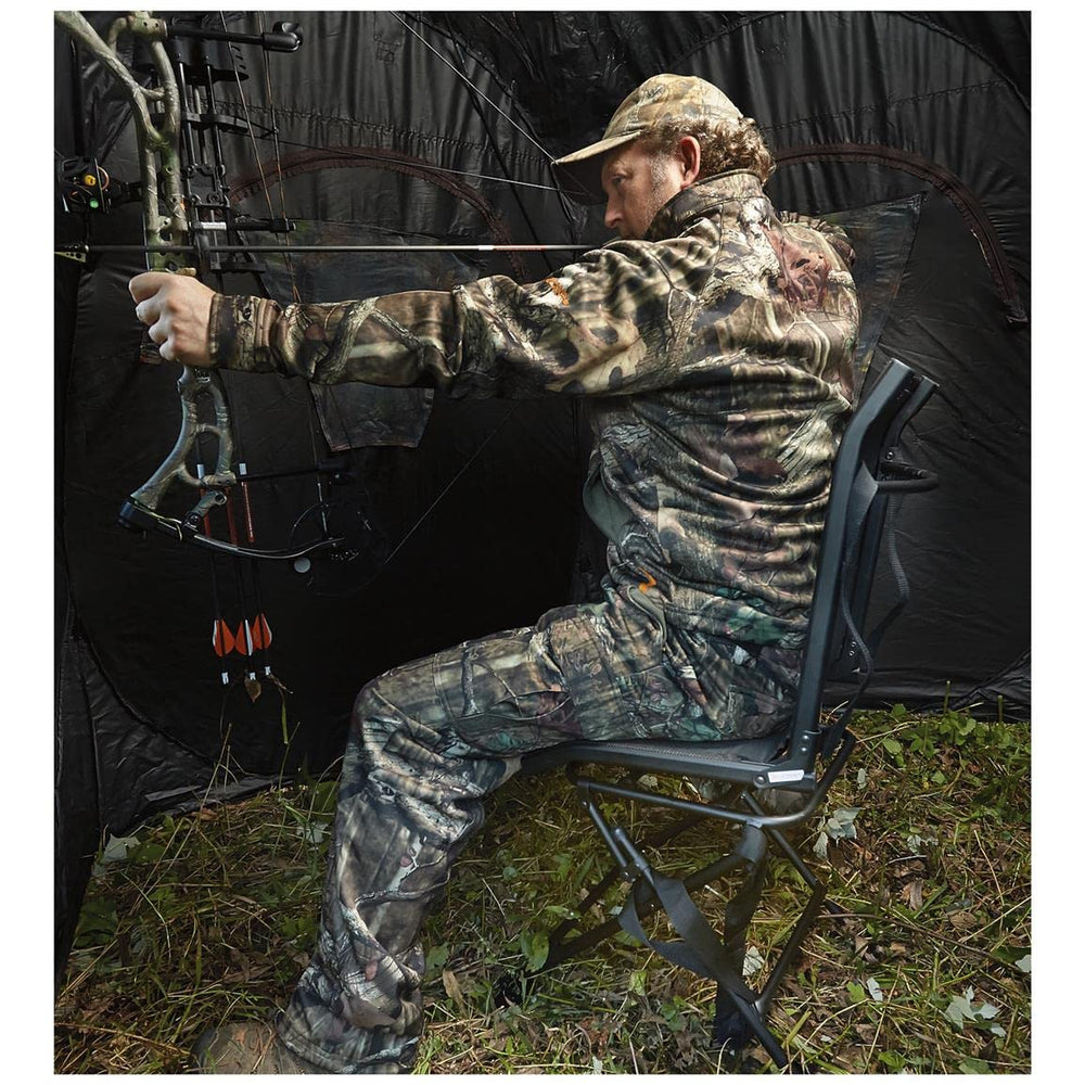 Guide Gear chair folded with carry strap for easy transport