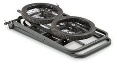 Guide Gear Aluminum Game Cart with puncture-proof wheels tackles rough trails with ease