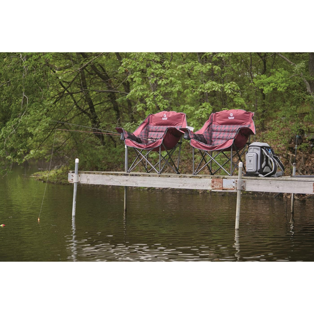 Guide Gear backpack style carry bag enables easy on the go camping.