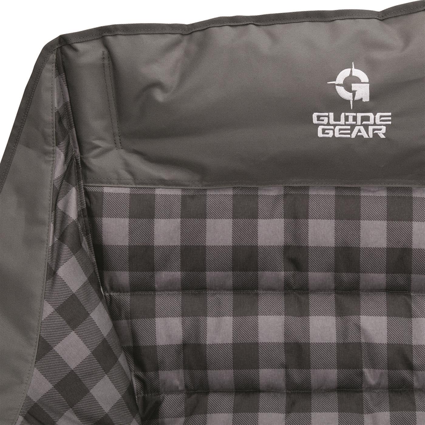 Guide Gear Camping Sofa features two large cup holders for beverages.
