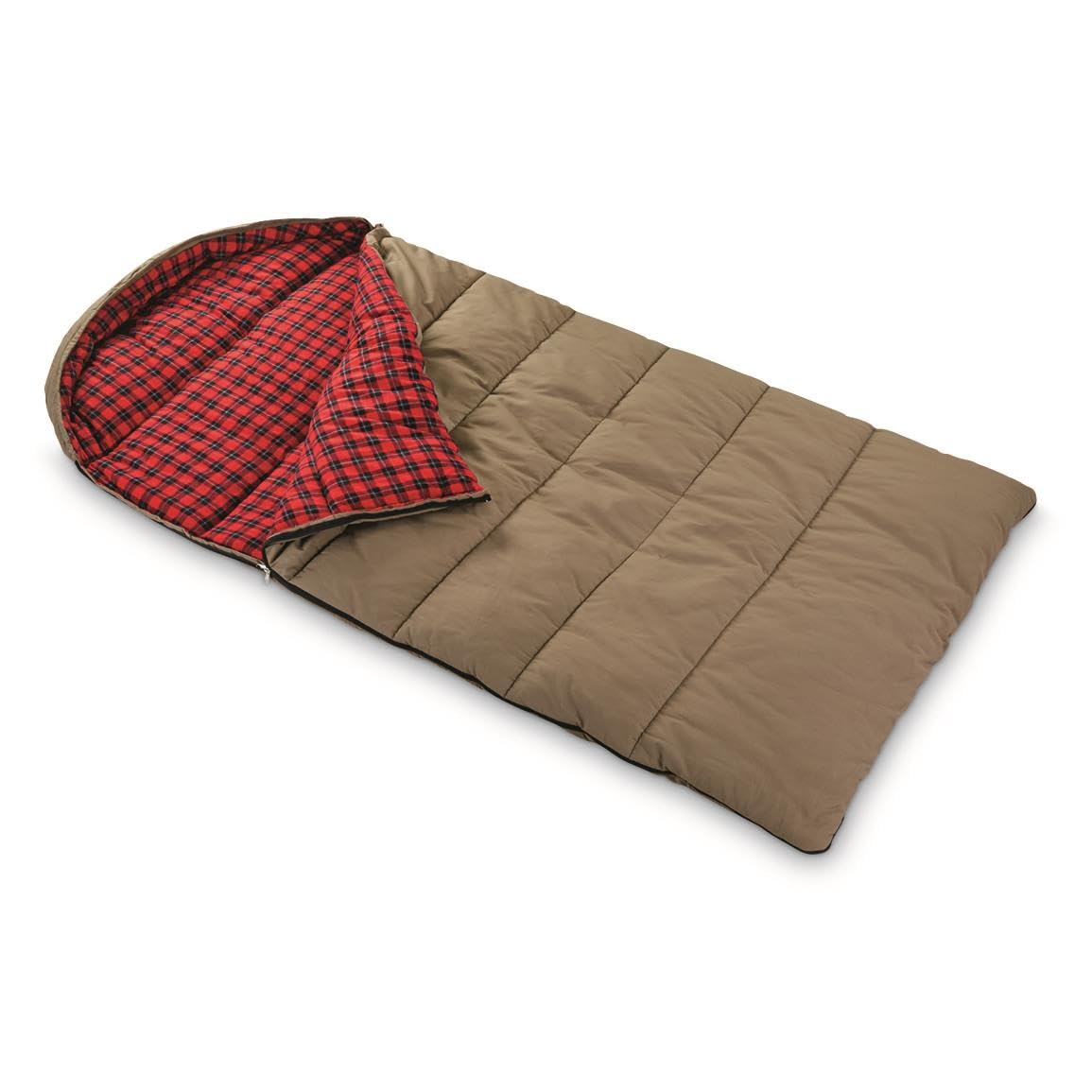 Guide Gear Canvas Hunter hooded design highlighting heat retention during chilly nights.