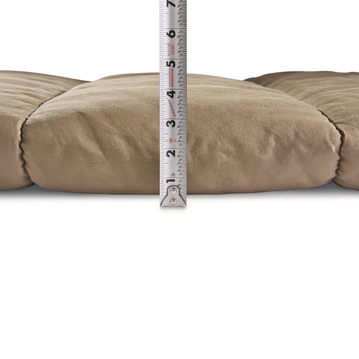 Guide Gear Canvas Hunter spacious interior measuring 50 by 90 inches for two.
