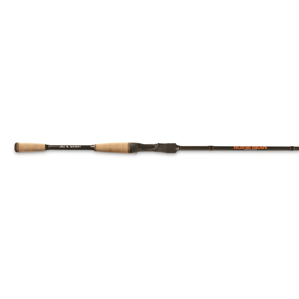 Guide Gear Core Angler graphite blank emphasizes sensitivity and casting accuracy.
